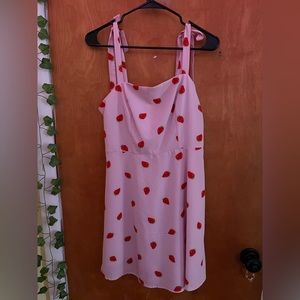 SHEIN | Strawberry Mini Dress